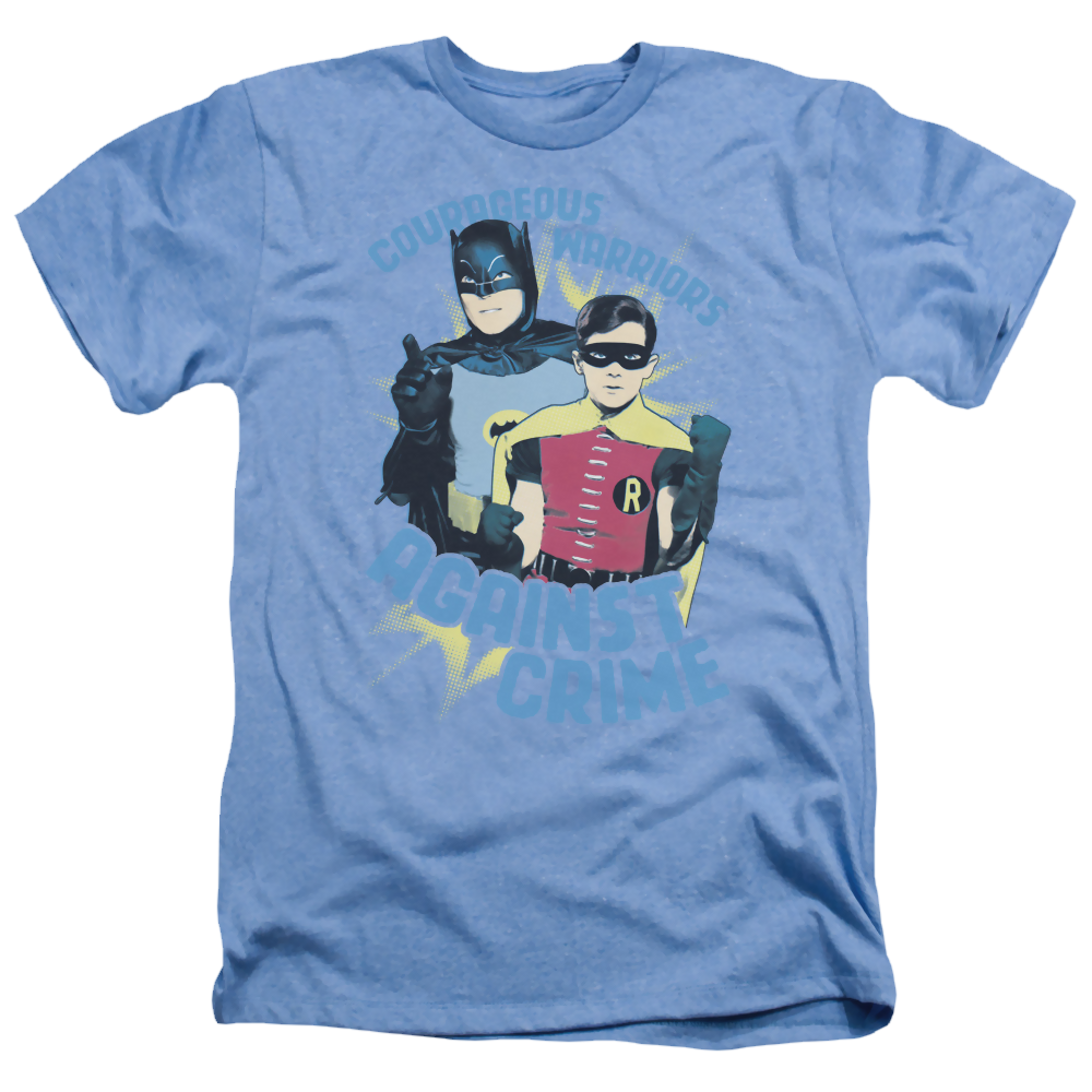Batman - Classic TV Series Courageous Warriors - Men's Heather T-Shirt