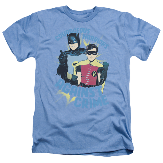 Batman - Classic TV Series Courageous Warriors - Men's Heather T-Shirt