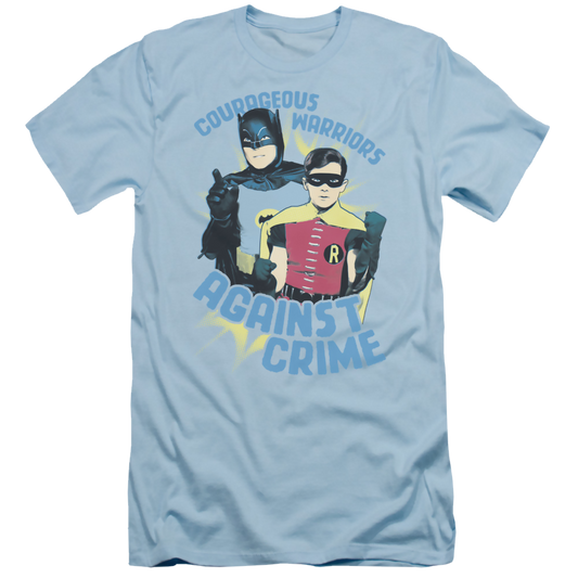 Batman - Classic TV Series Courageous Warriors - Men's Slim Fit T-Shirt