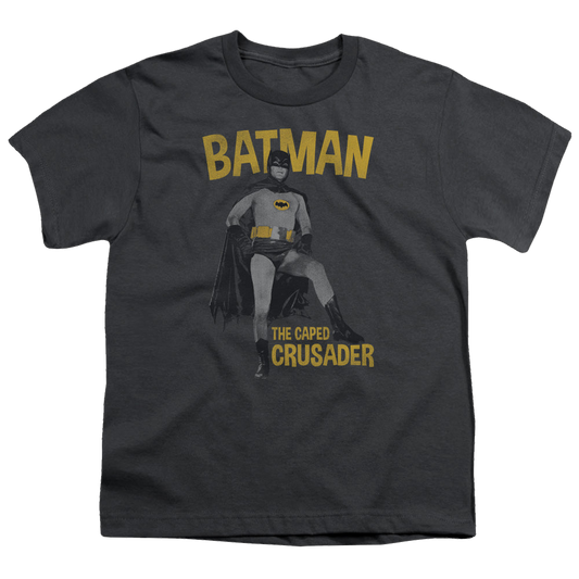 Batman Classic TV Series Caped Crusader - Youth T-Shirt