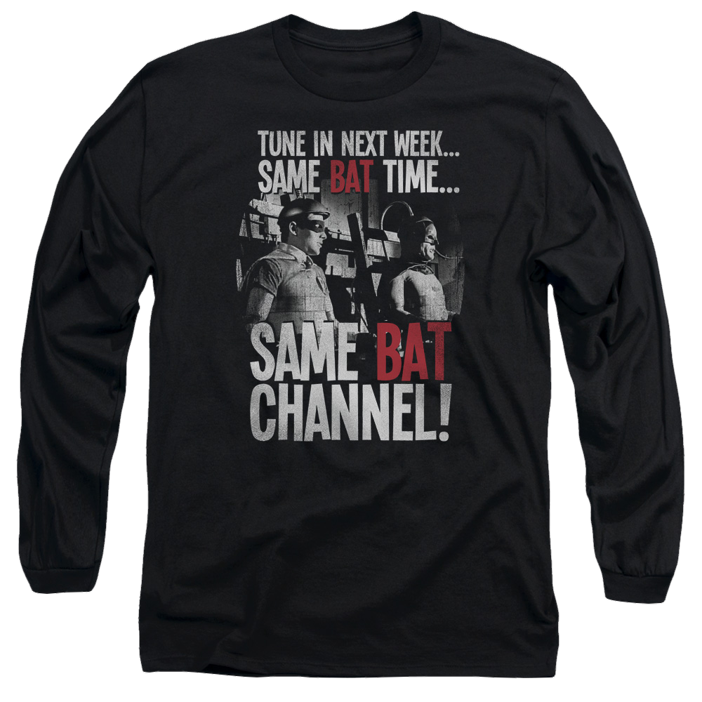 Batman - Classic TV Series Bat Channel - Men's Long Sleeve T-Shirt