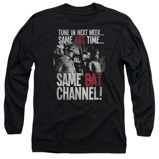 Batman - Classic TV Series Bat Channel - Men's Long Sleeve T-Shirt