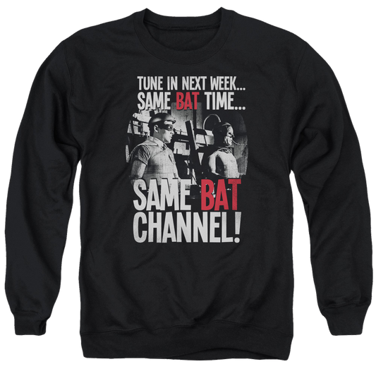 Batman - Classic TV Series Bat Channel - Men's Crewneck Sweatshirt