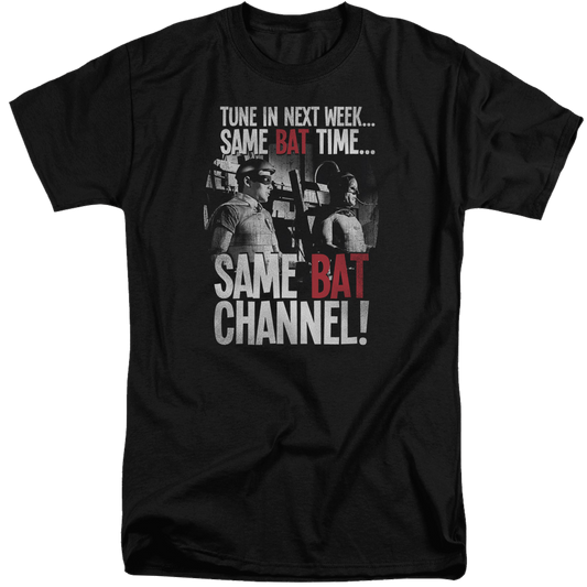 Batman - Classic TV Series Bat Channel - Men's Tall Fit T-Shirt