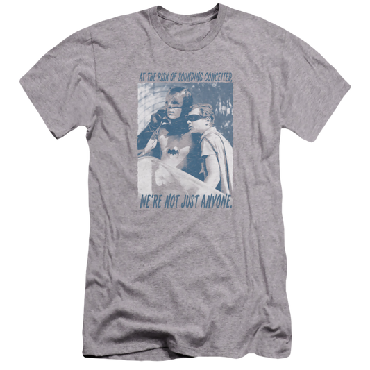 Batman - Classic TV Series Boogie Nights - Men's Premium Slim Fit T-Shirt