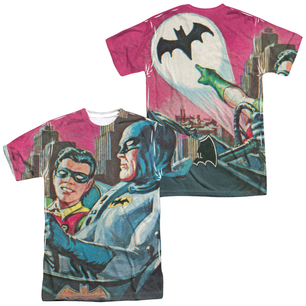 Batman - Classic TV Series Bat Signal Men's All Over Print T-Shirt