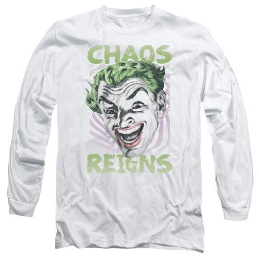 Batman - Classic TV Series Chaos Reigns - Men's Long Sleeve T-Shirt