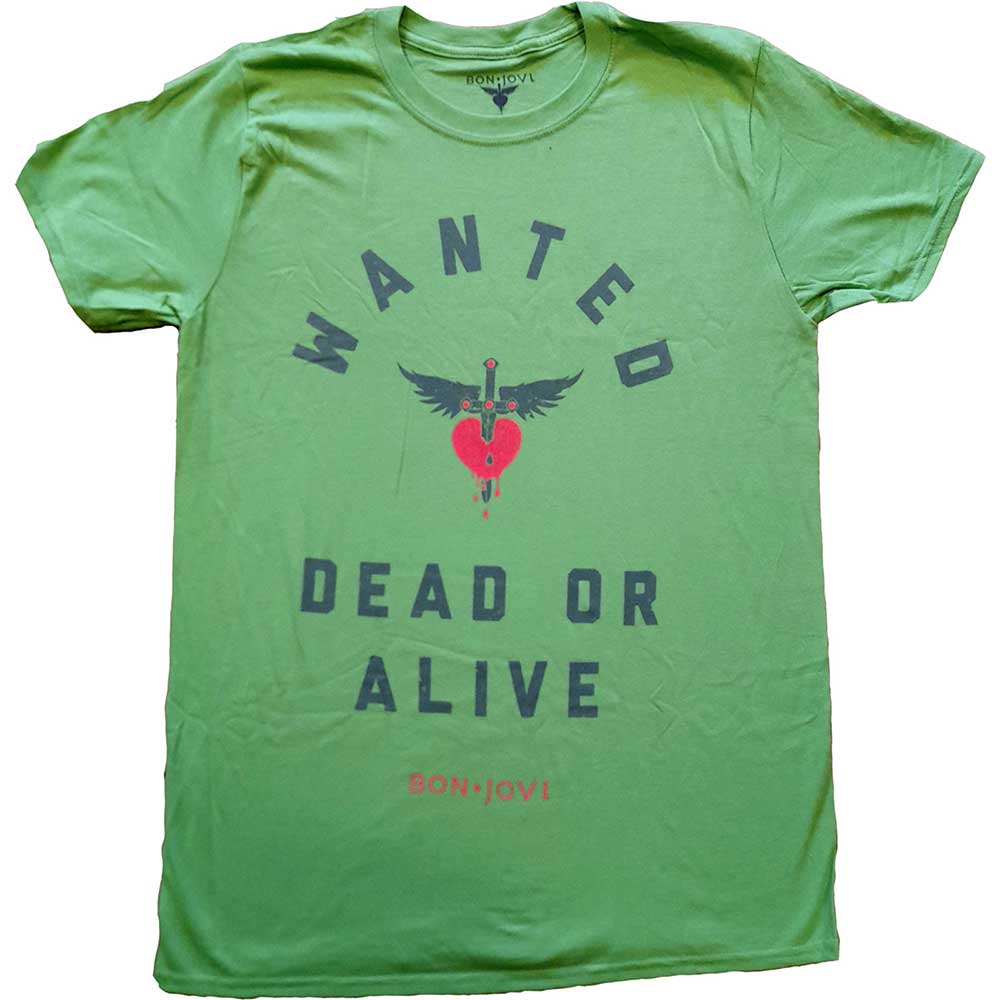 Bon Jovi Unisex T-Shirt - Wanted