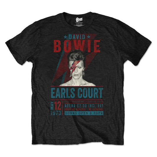 DAVID BOWIE Attractive T-Shirt, Earls Court '73