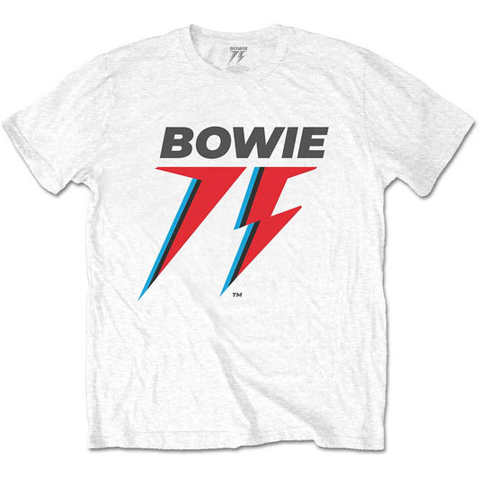 DAVID BOWIE Attractive T-Shirt, 75th Logo Style001