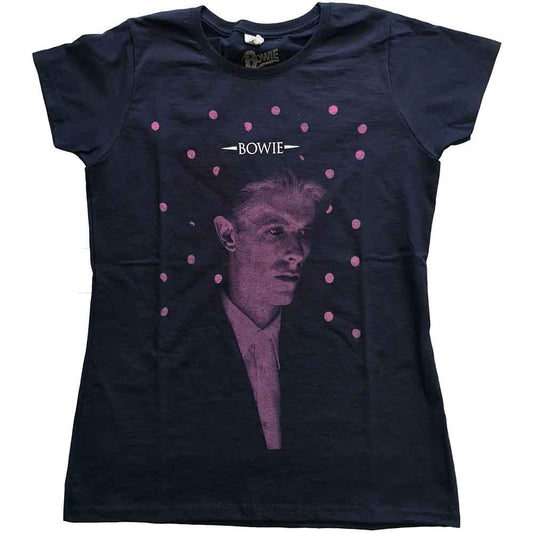 DAVID BOWIE Attractive T-Shirt, Dots Style001