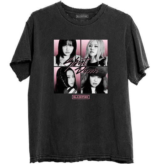 BlackPink | Official Band T-Shirt | Shut Down Photo Grid