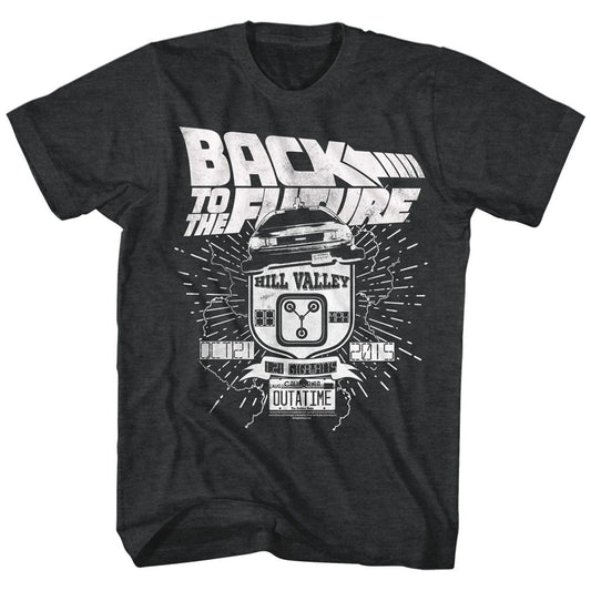 BACK TO THE FUTURE Famous T-Shirt, Vintage Delorean