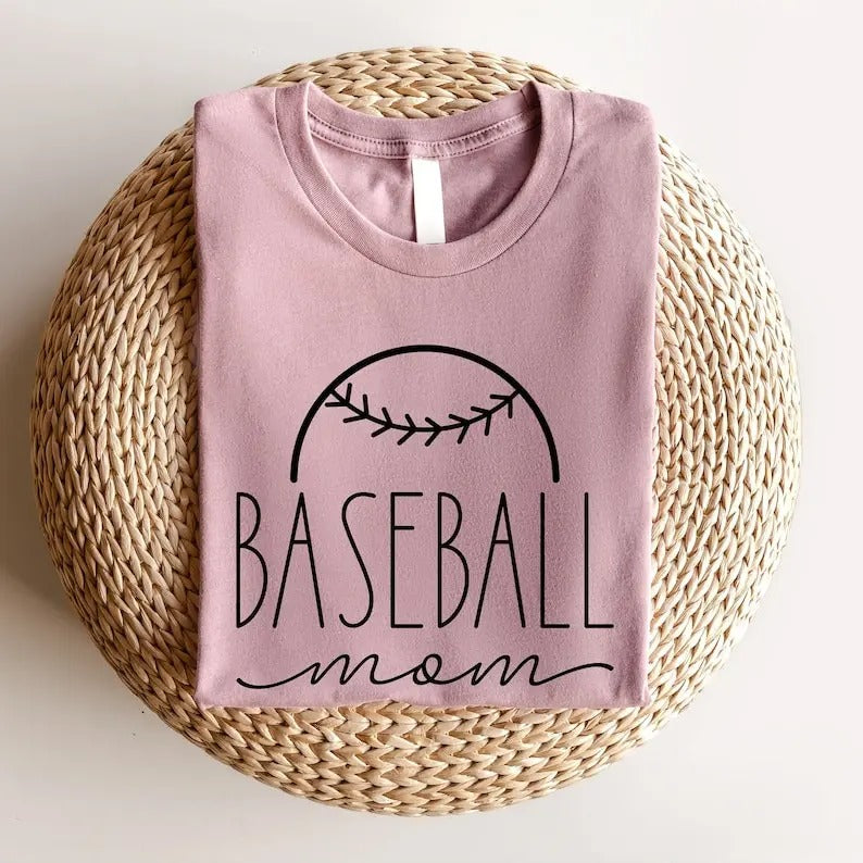 Baseball Mom Shirt, Baseball Mama Shirt, Baseball Shirt For Women, Sports Mom Shirt, Mothers Day Gift, Baseball Lover, Family Baseball Shirt