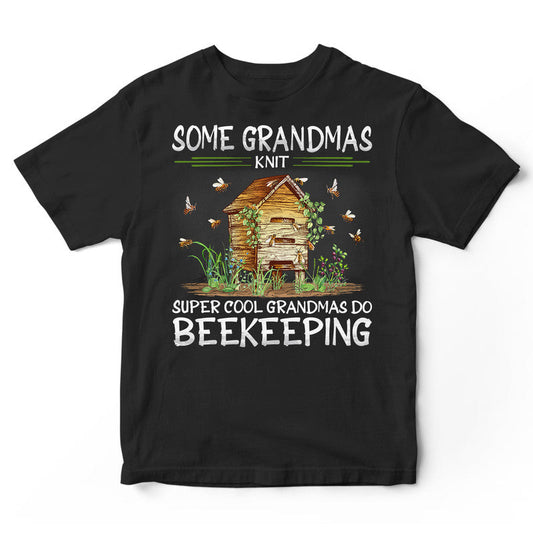 Beekeeping Grandma Knit Super Cool T-Shirt BWA039
