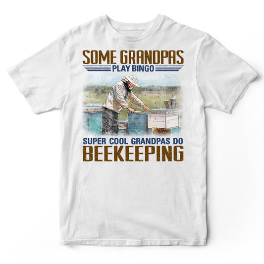 Beekeeping Grandpas Bingo T-Shirt EWA075