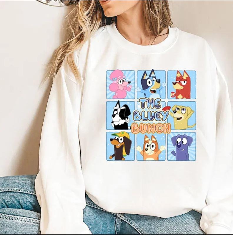 Bluey T Shirt | Bluey Family Shirts | Bluey Birthday Tshirt | Bluey Family Matching Shirt | Heeler Family T-shirt | Bluey Whole Family