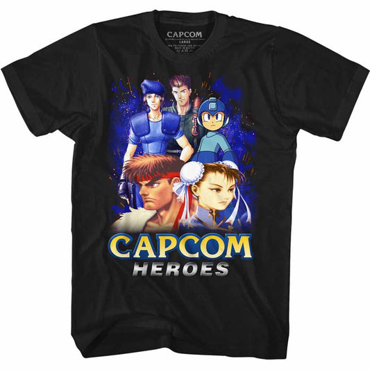 Capcom - Heroes 1 - Short Sleeve - Adult - T-Shirt