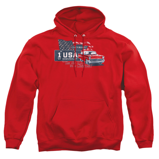 Chevrolet See The Usa - Pullover Hoodie