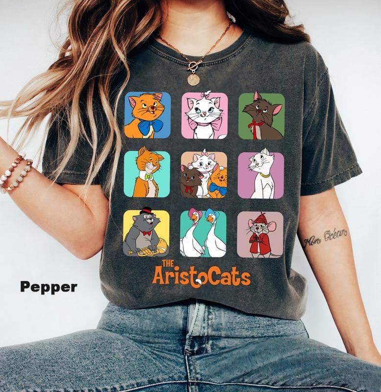 Characters Aristocats Shirt Gift For Men Women, Everybody Wants To Be A Cat Shirt, Wdw Matching Family Shirt, Vacation Trip Shirt, Magic Kingdom Shirt
