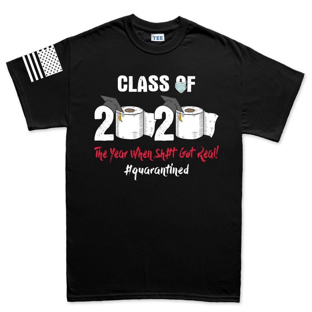 Mens Class of 2020 Quarantine T-shirt