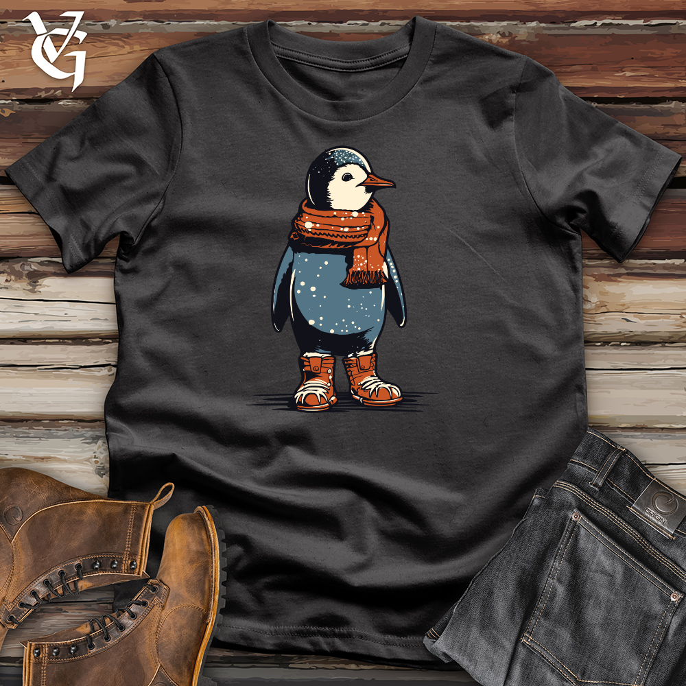 Vintage Snow Boot Penguin Cotton Tee