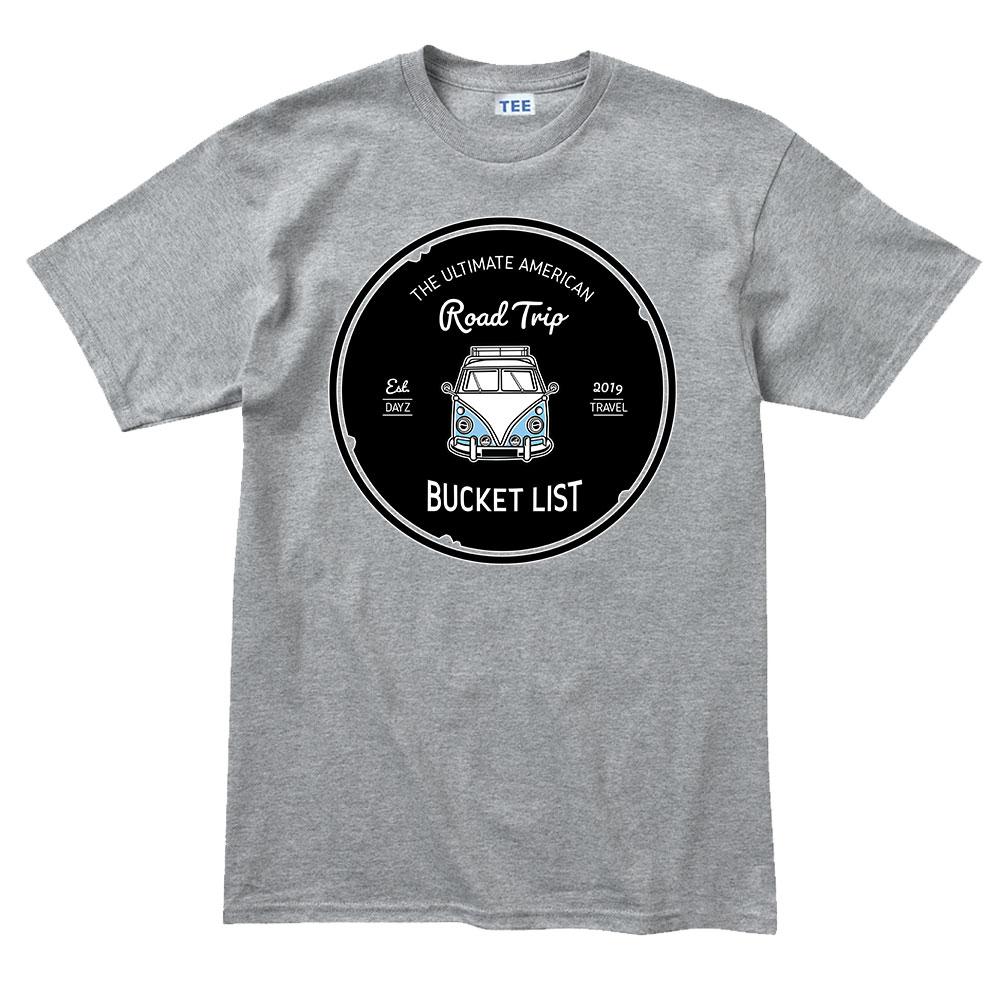 Dayz Travel American Tour Blue Van Menâ€šÃ„Ã´s T-shirt