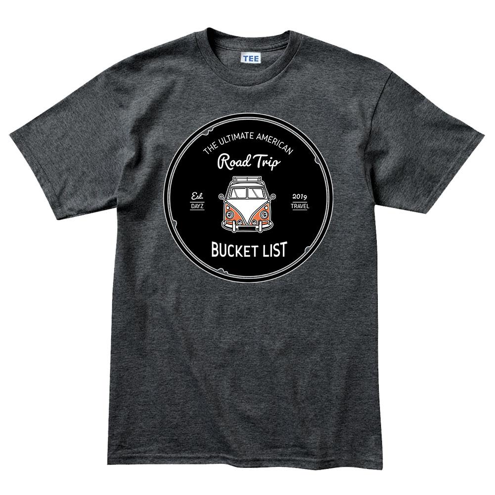 Dayz Travel American Tour Orange Van T-shirt Style001