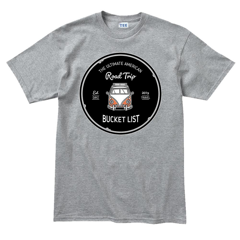 Dayz Travel American Tour Orange Van T-shirt Style001