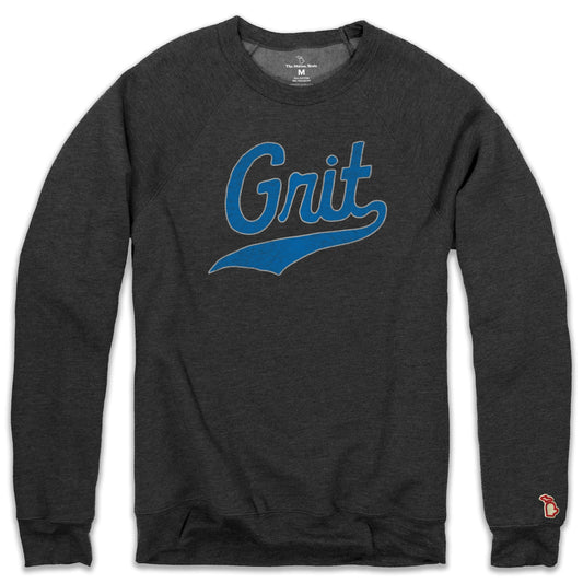 DETROIT - GRIT SCRIPT FLEECE SWEATSHIRT (UNISEX)