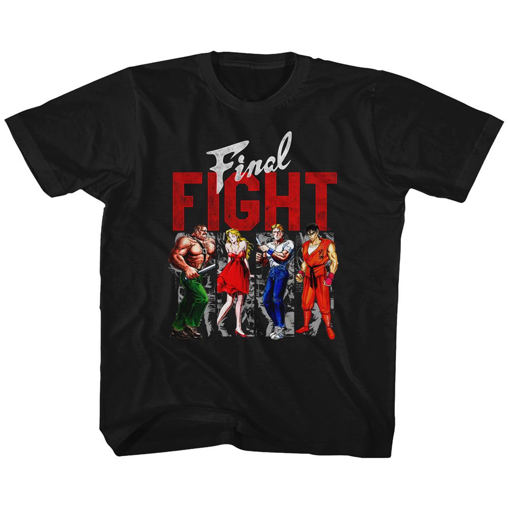 FINAL FIGHT Kids T-Shirt, PANELS