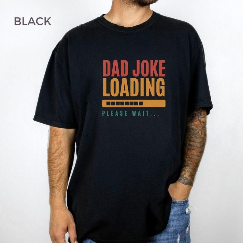 Funny Dad Joke Shirt Hoodie Sweater for Fathers Day, Dad Joke Loading' Design with Loading Bar, Unique Gift for Dads,...