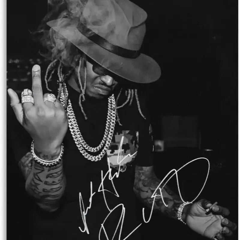 Future Posters Future - Throw Away Poster Style, Wall Art, Gift For Fan