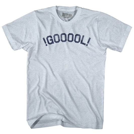 !GOOOOL! Soccer Adult Tri-Blend T-shirt Style002