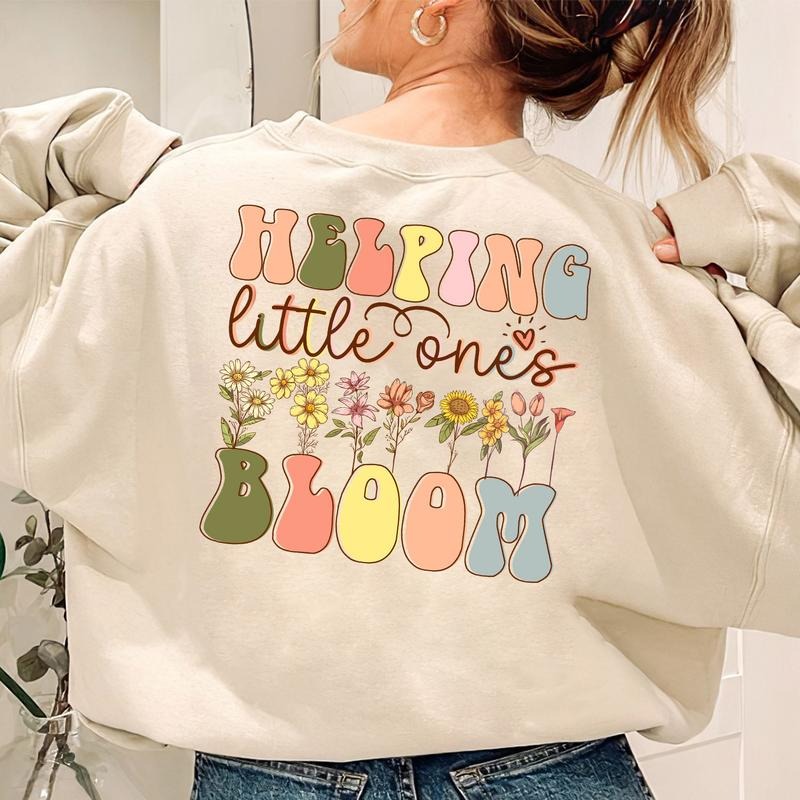 Helping Little One Bloom Shirt, NICU Nurse Sweatshirt Best Price