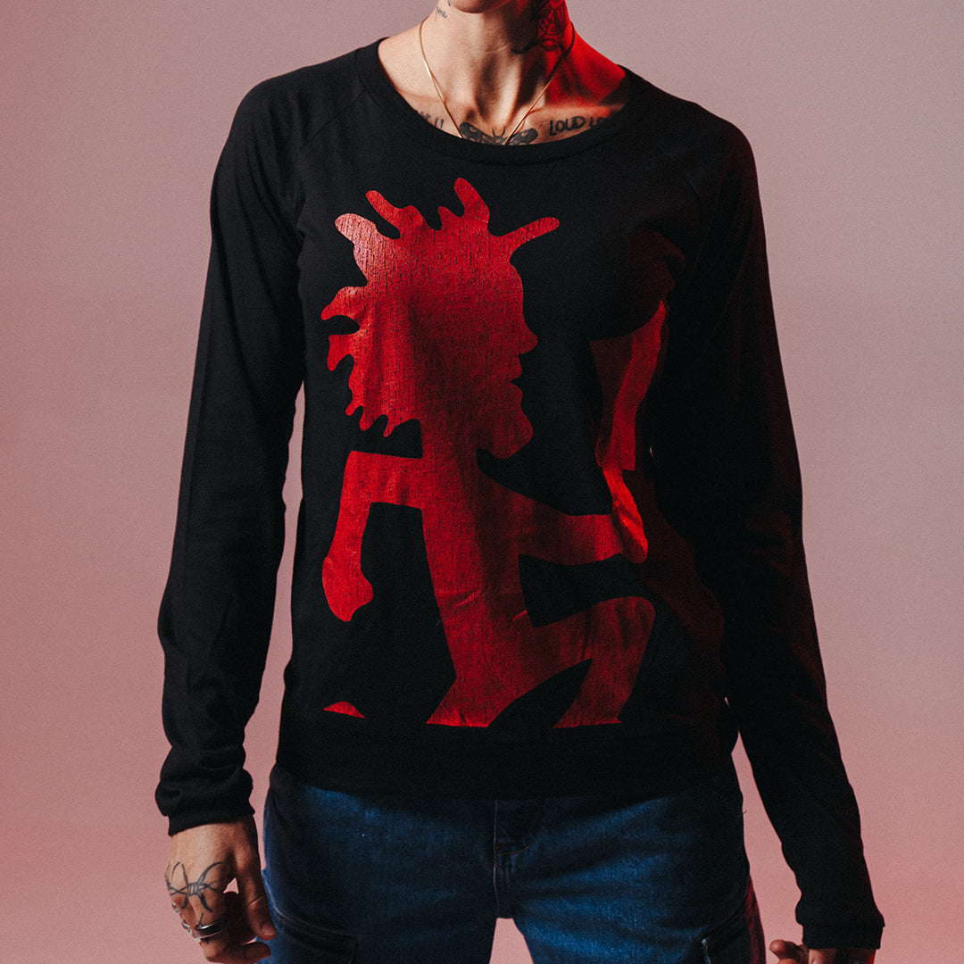 "Hatchetman" Womens Long Sleeve T-Shirt