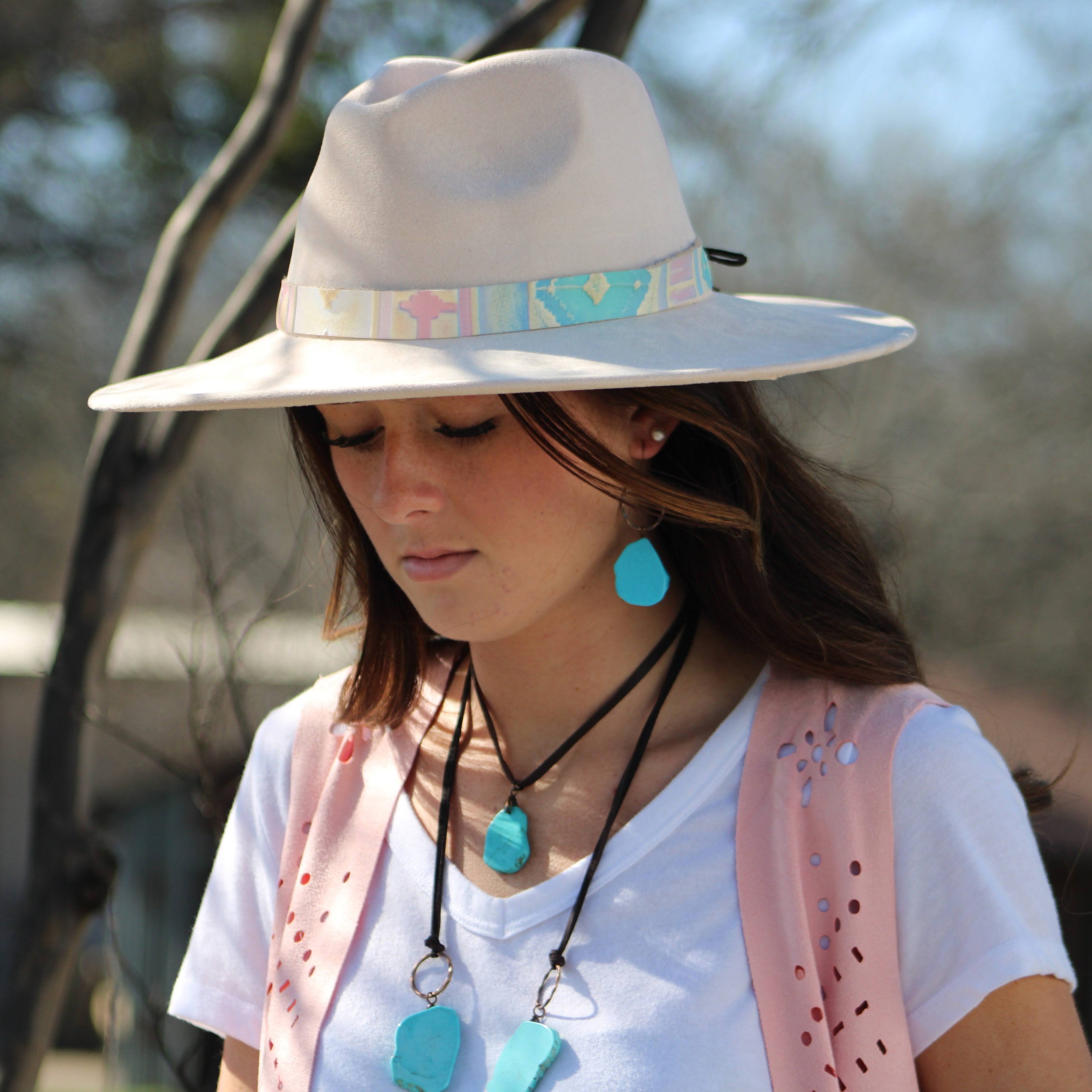 Blue Turquoise Chunky Earrings 215q T-Shirts, Hoodie, Sweatshirt | VibeWeaveTees.com (Image 2)