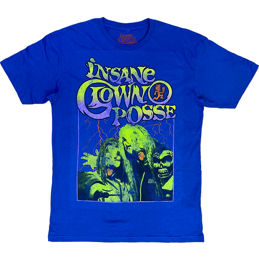 "Lightning Tongue" T-Shirt In Blue