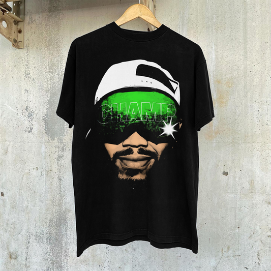 'JAYSON' 2024 CHAMPION HEAVYWEIGHT BLACK T-SHIRT