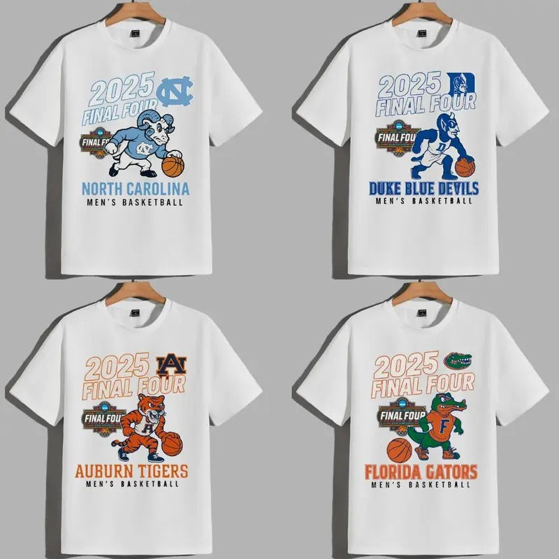 Jason Allen Walters Vintage All Team Football Final Four 2025 Mascot T-Shirt 100% Cotton Classic Fit Unisex Crew Neck Short Sleeve