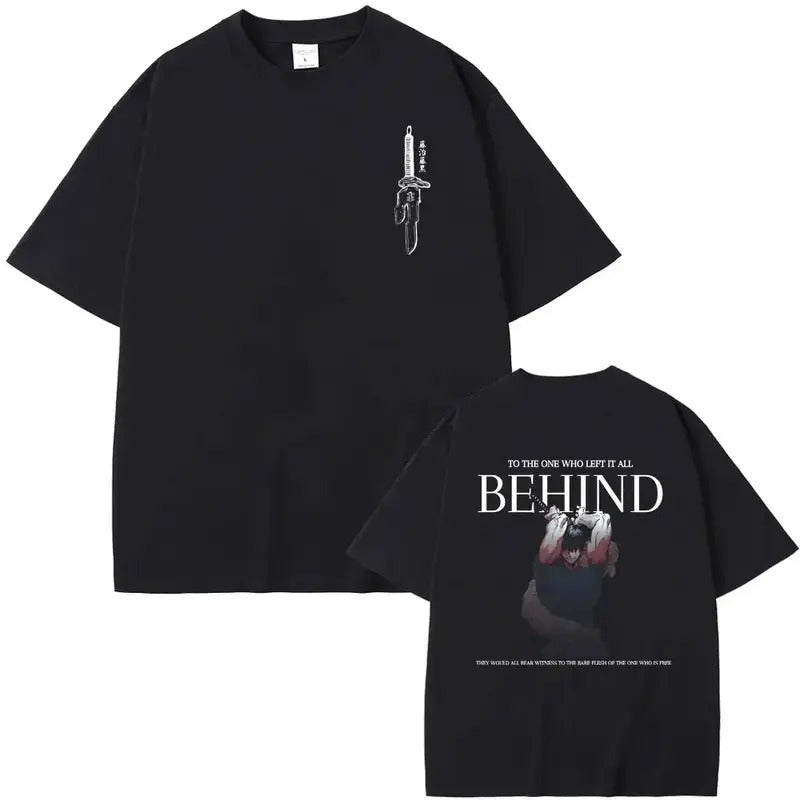 Jjk Toji Fushiguro Tee | To The One Who Left It All Behind Shirt | Toji Fushiguro Unisex Shirt | Jujutsu Kaisen Merch Gift | Jujutsu Kaisen Unisex Shirt | JJK Fan Gift Merch
