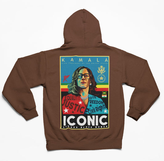 "Iconic Kamala 2024" Limited Edition Uni-Sex Hoodie