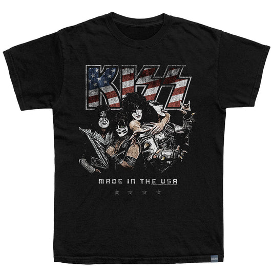 KISS Made in USA T-Shirt, AMERIKISS