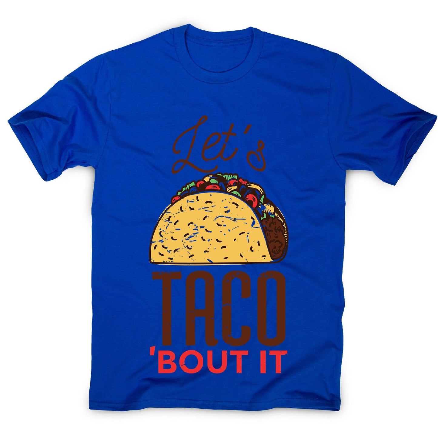 Let's taco - men's funny premium t-shirt