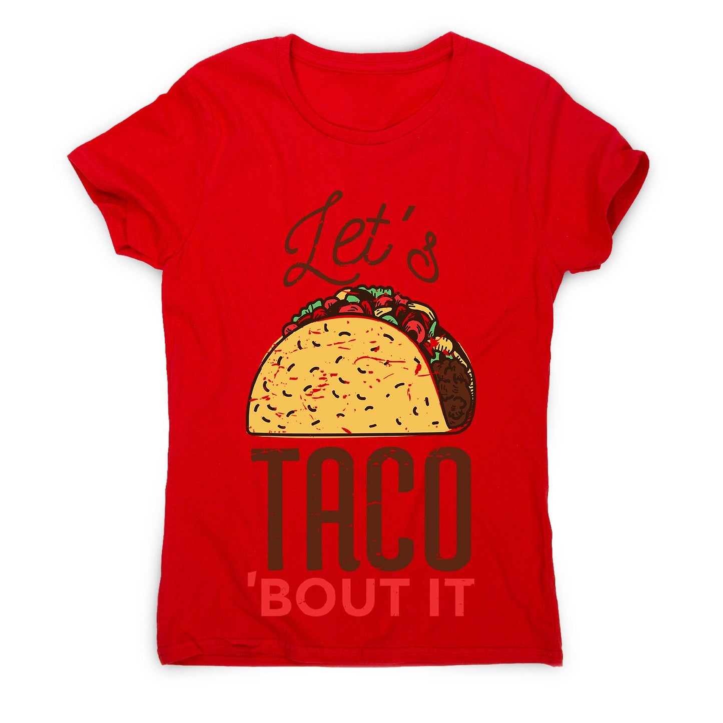 Let's taco - women's funny premium t-shirt