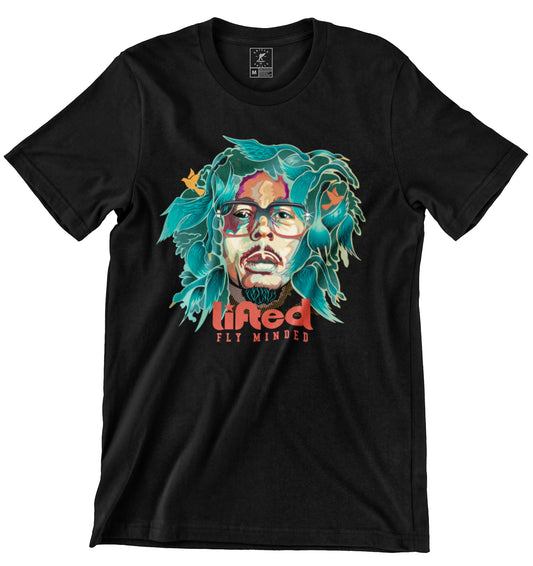 "Lifted Fly Mindz BLK" Uni-Sex Tee's
