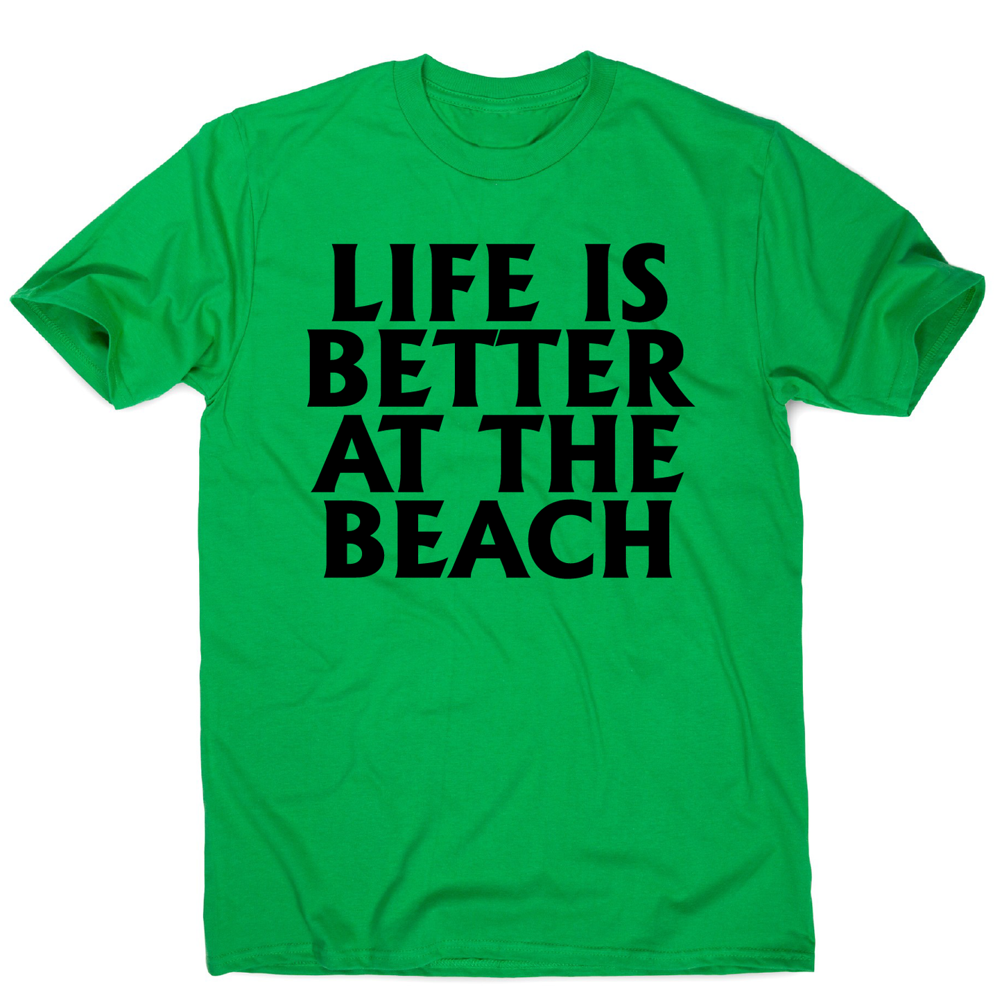 Life is better at the awesome funny travel holiday t-shirt men's