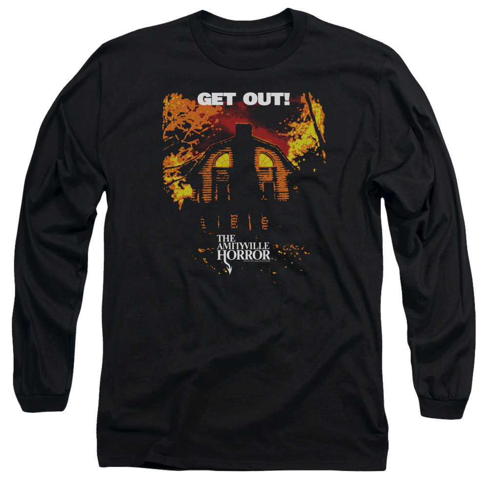 Amityville Horror Get Out - Men's Long Sleeve T-Shirt