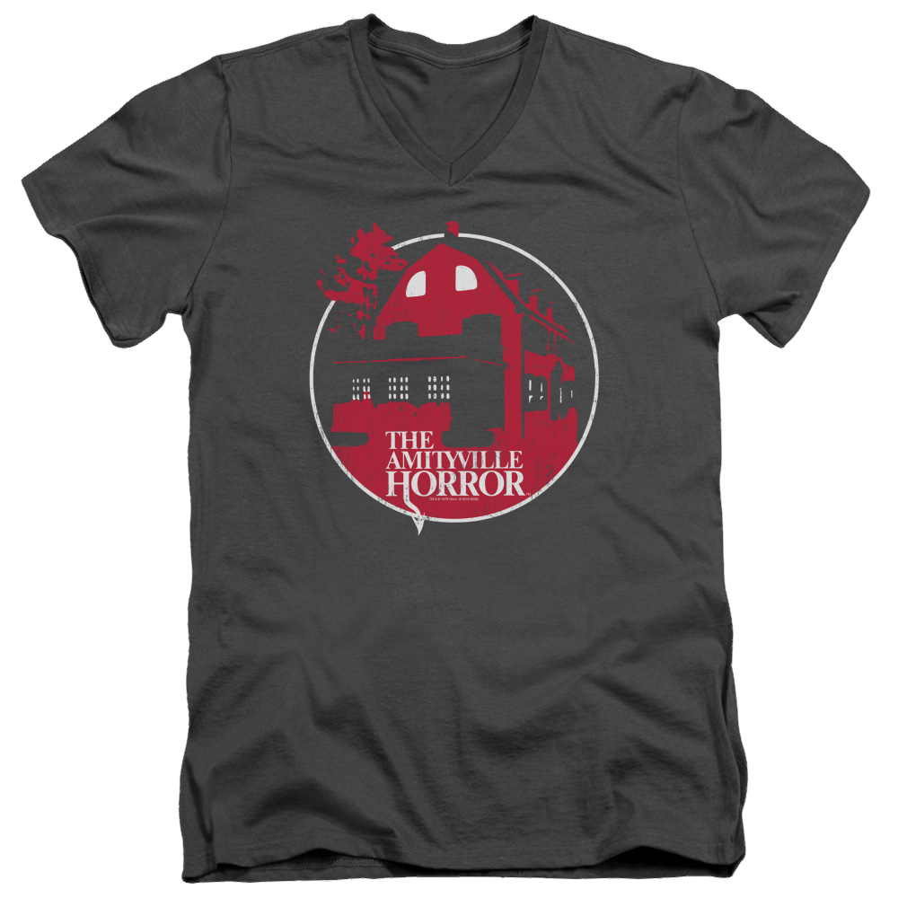 Amityville Horror Red House - Men's V-Neck T-Shirt