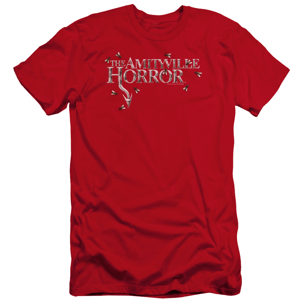 Amityville Horror Flies - Men's Premium Slim Fit T-Shirt
